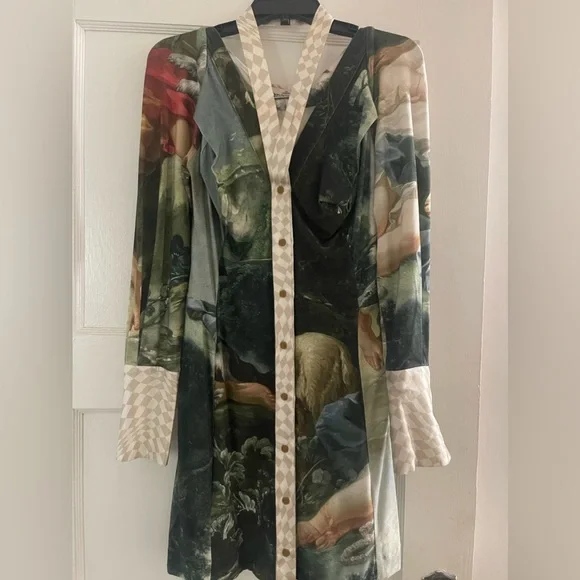 Vivienne Westwood AW 2021 Naked Button Up Dress